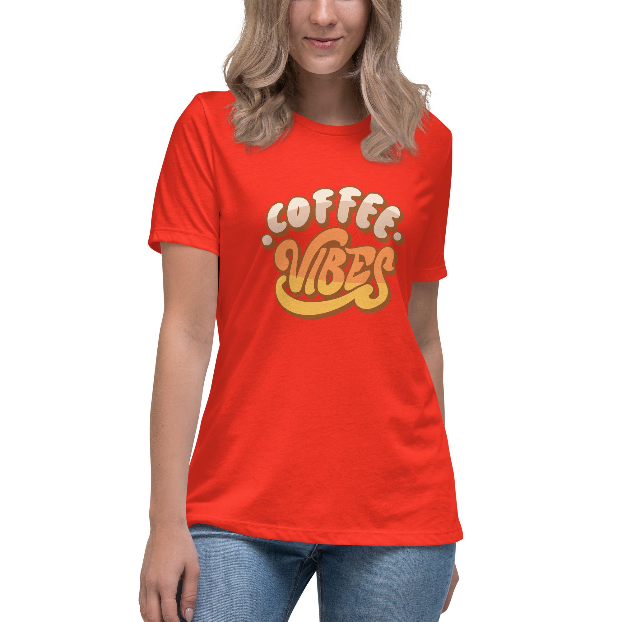 Rich Drip Chill Coffee Vibes - Women's Relaxed T-Shirt