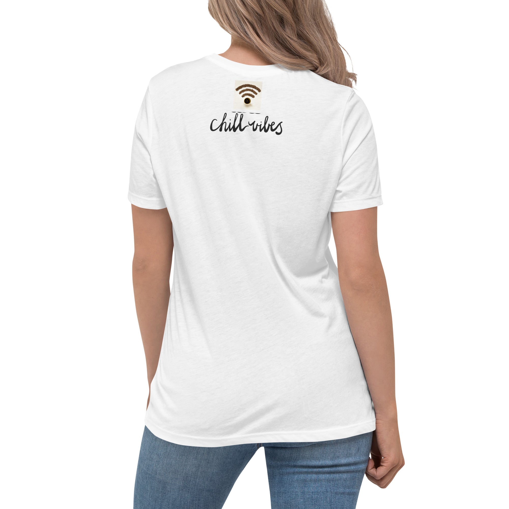 Rich Drip Chill Coffee Vibes - Women's Relaxed T-Shirt