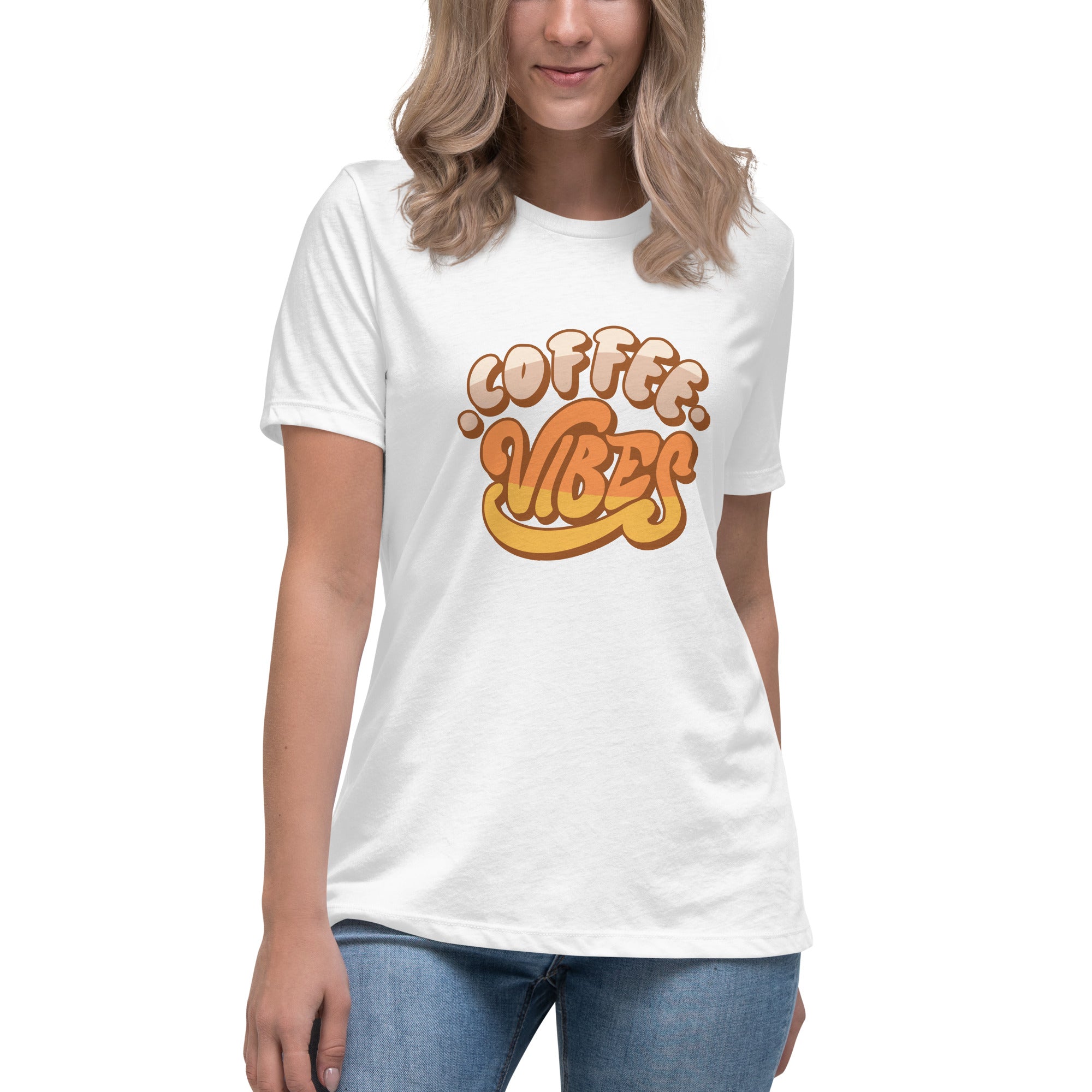 Rich Drip Chill Coffee Vibes - Women's Relaxed T-Shirt