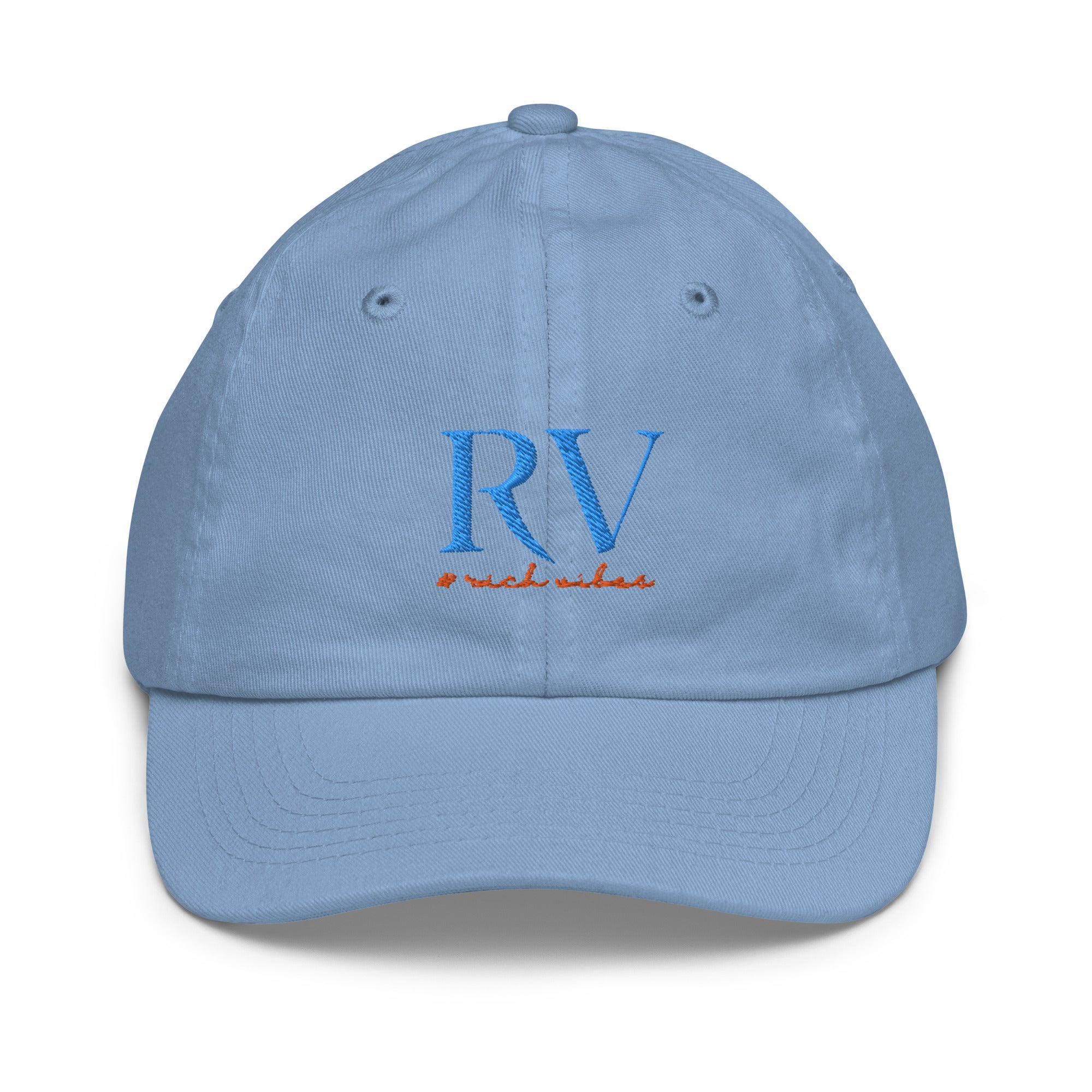 Rich Vibes RV Logo Youth baseball cap