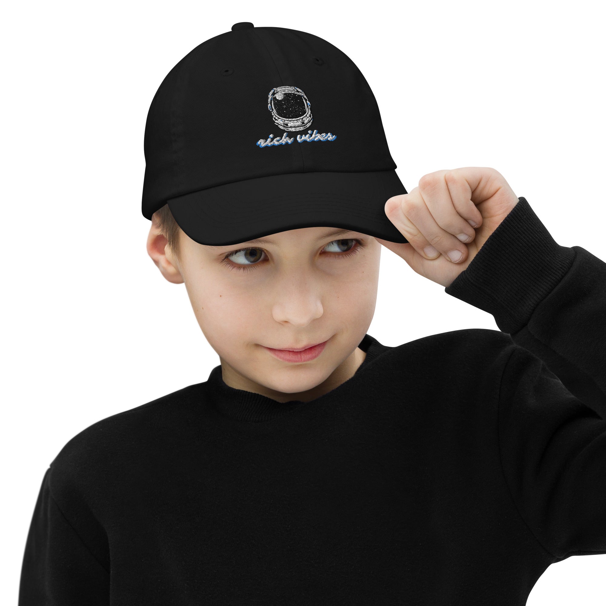 Rich Vibes Astronaut - Youth baseball cap