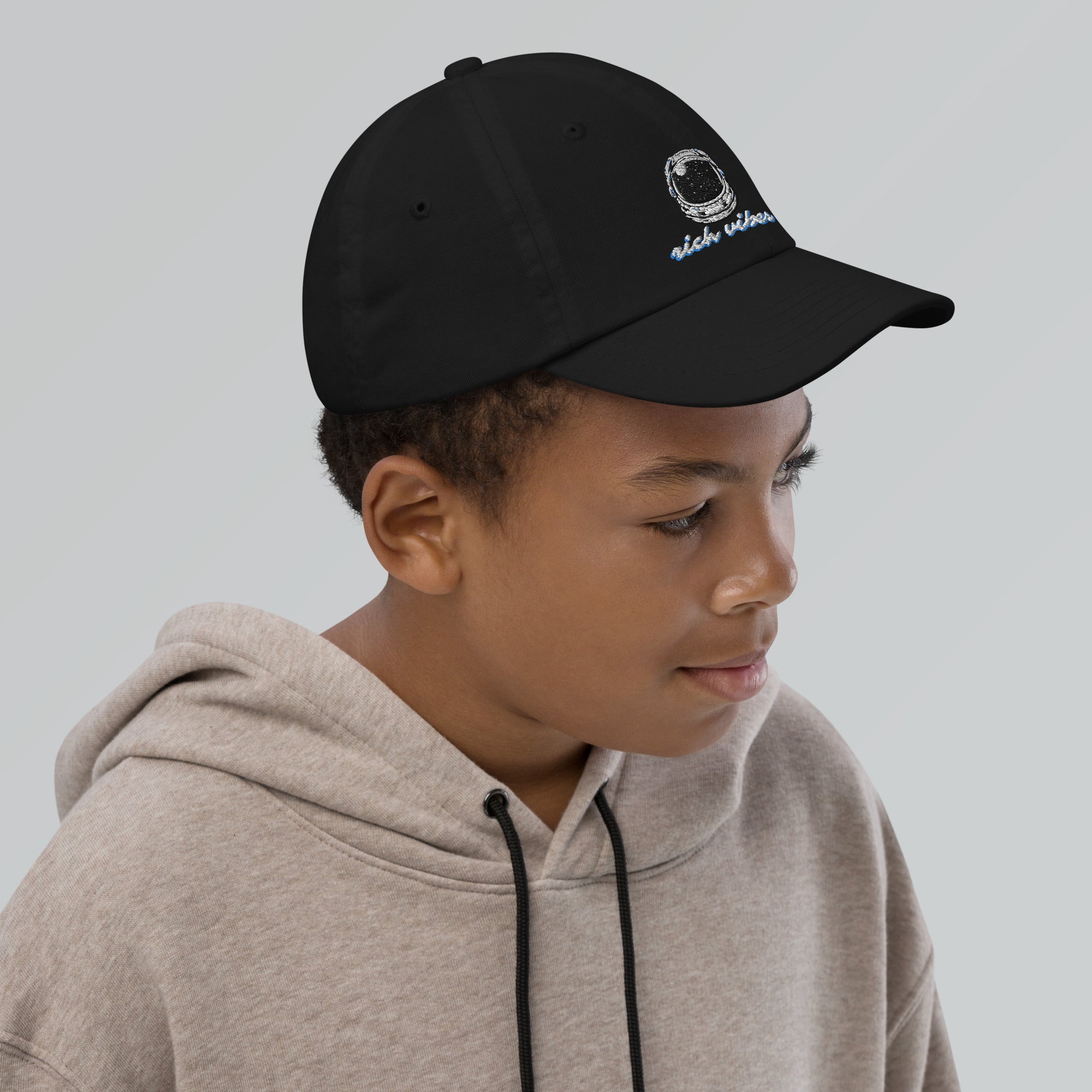 Rich Vibes Astronaut - Youth baseball cap