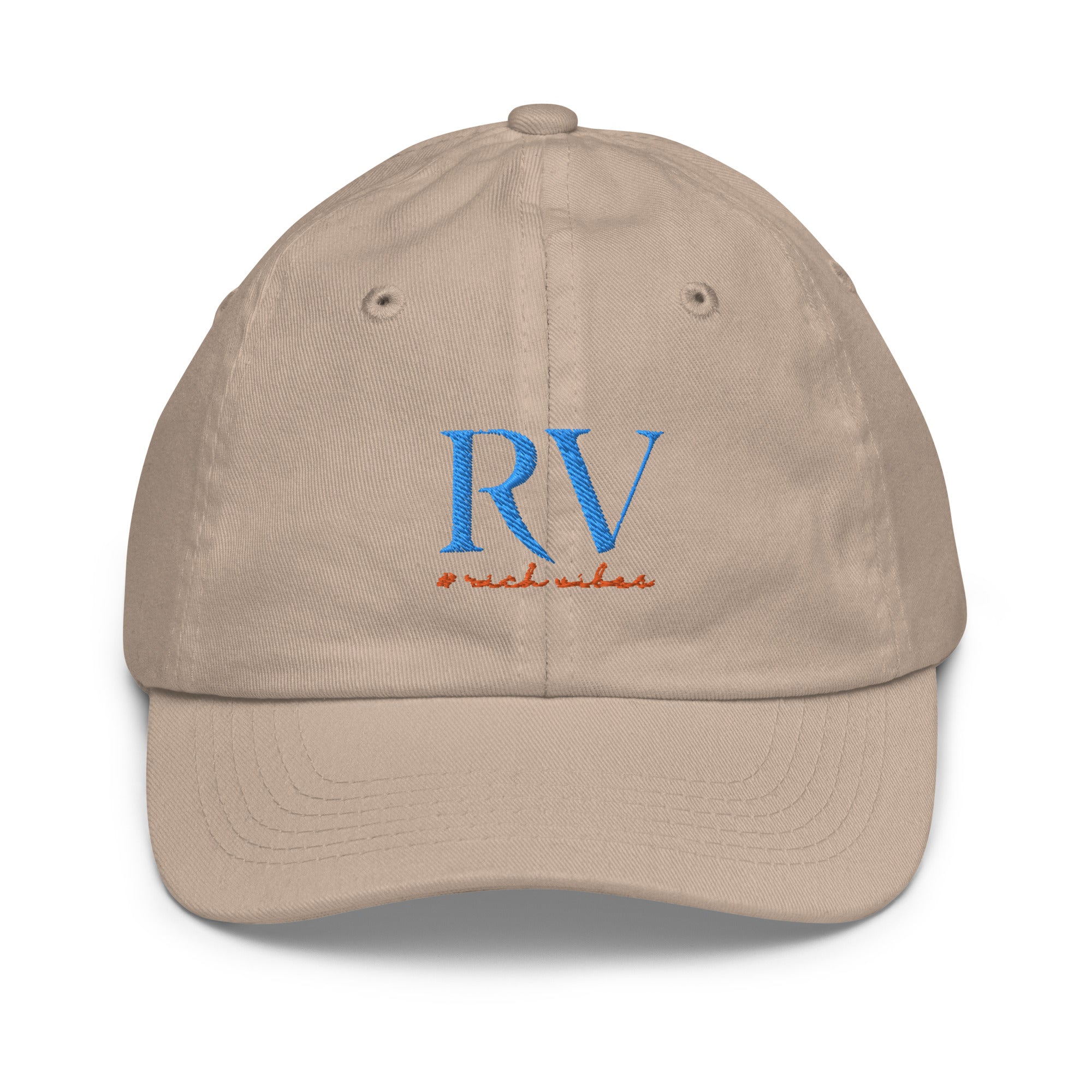 Rich Vibes RV Logo Youth baseball cap