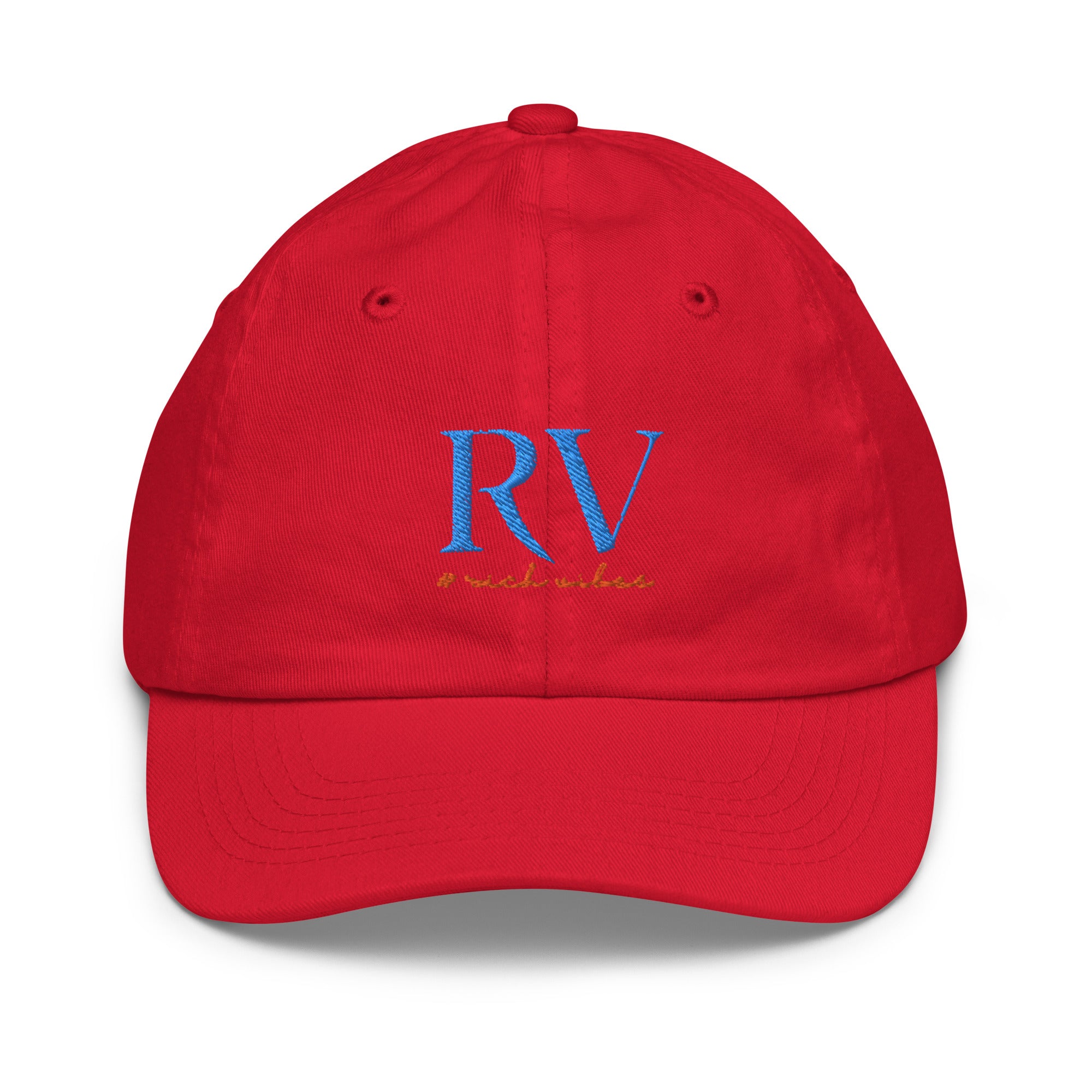 Rich Vibes RV Logo Youth baseball cap