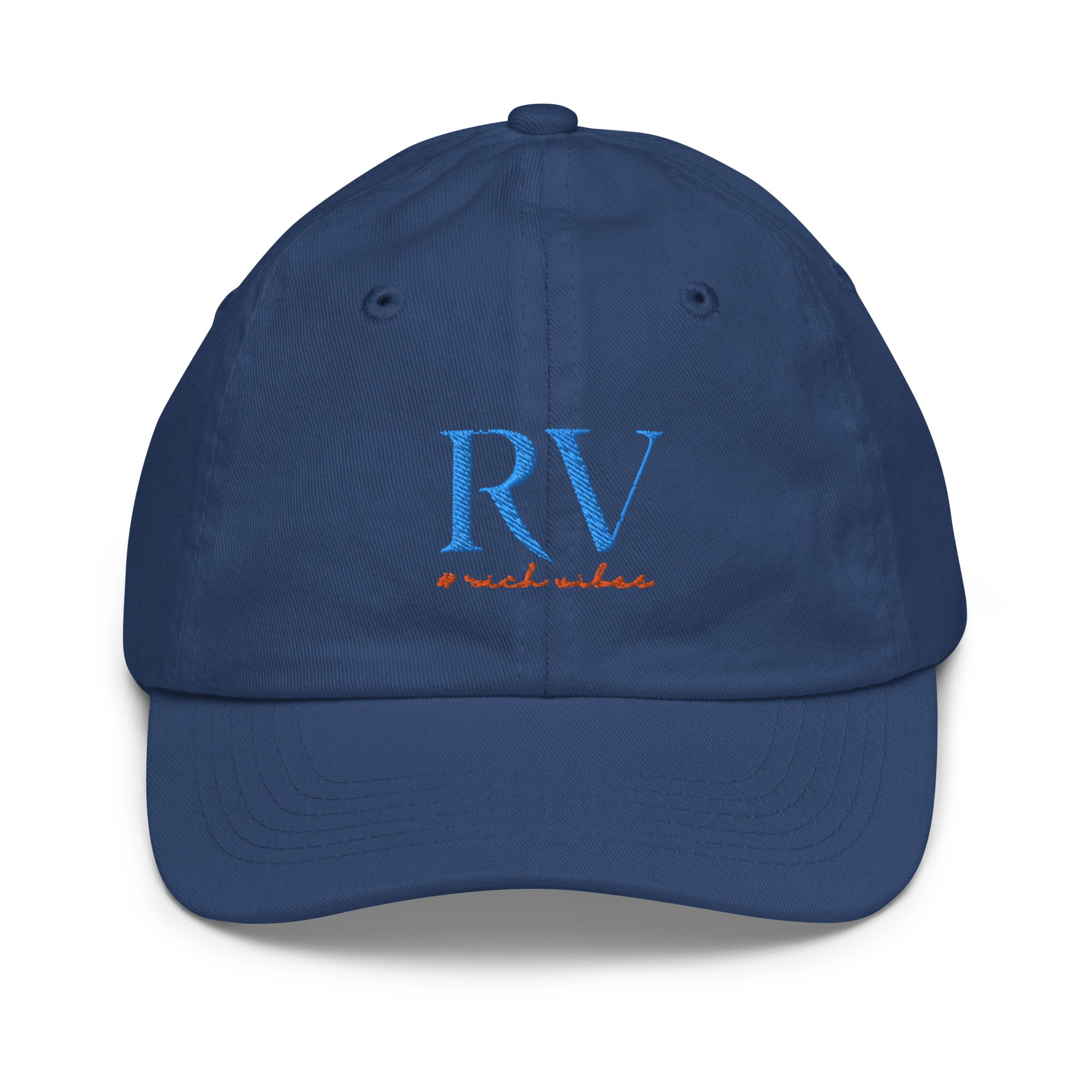 Rich Vibes RV Logo Youth baseball cap