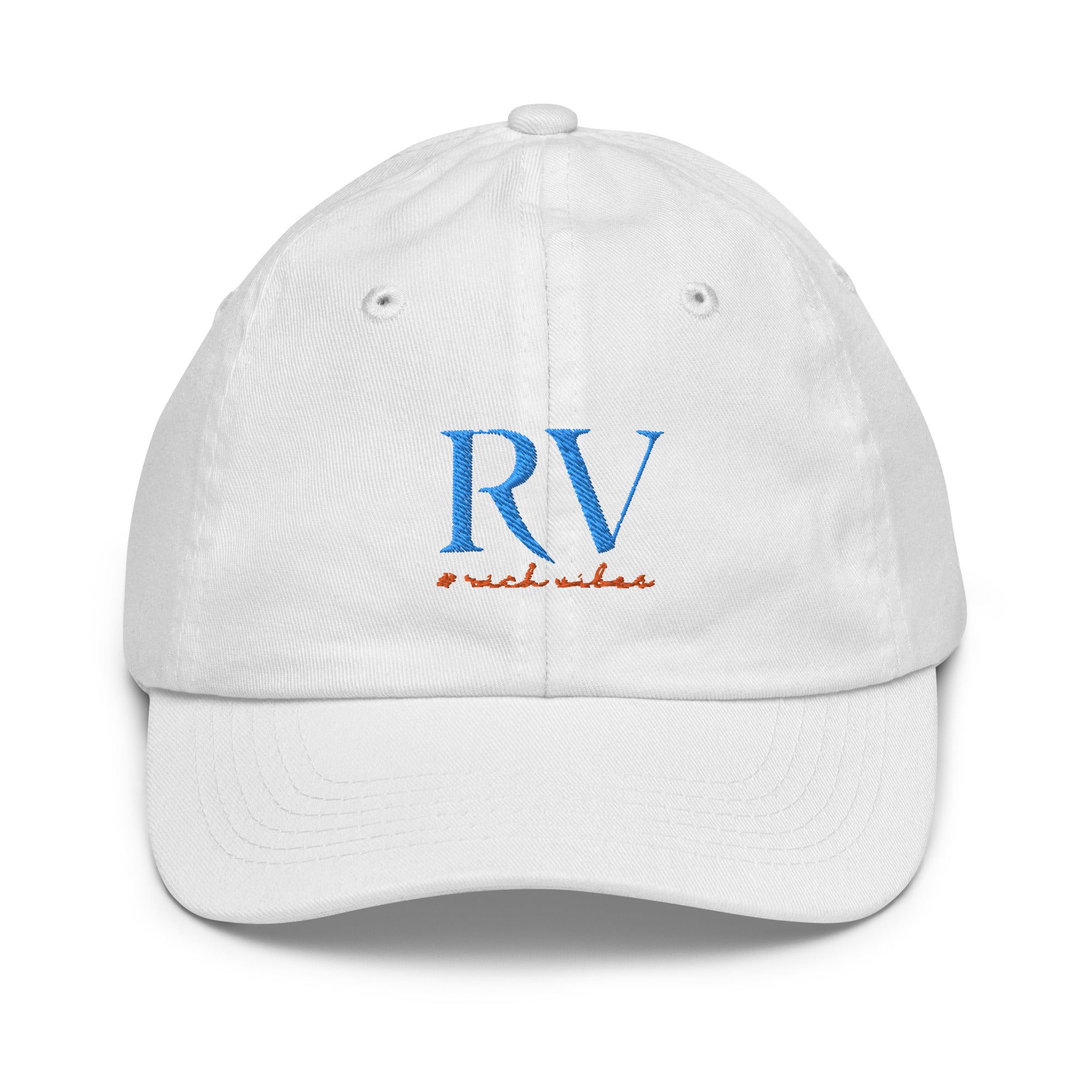 Rich Vibes RV Logo Youth baseball cap