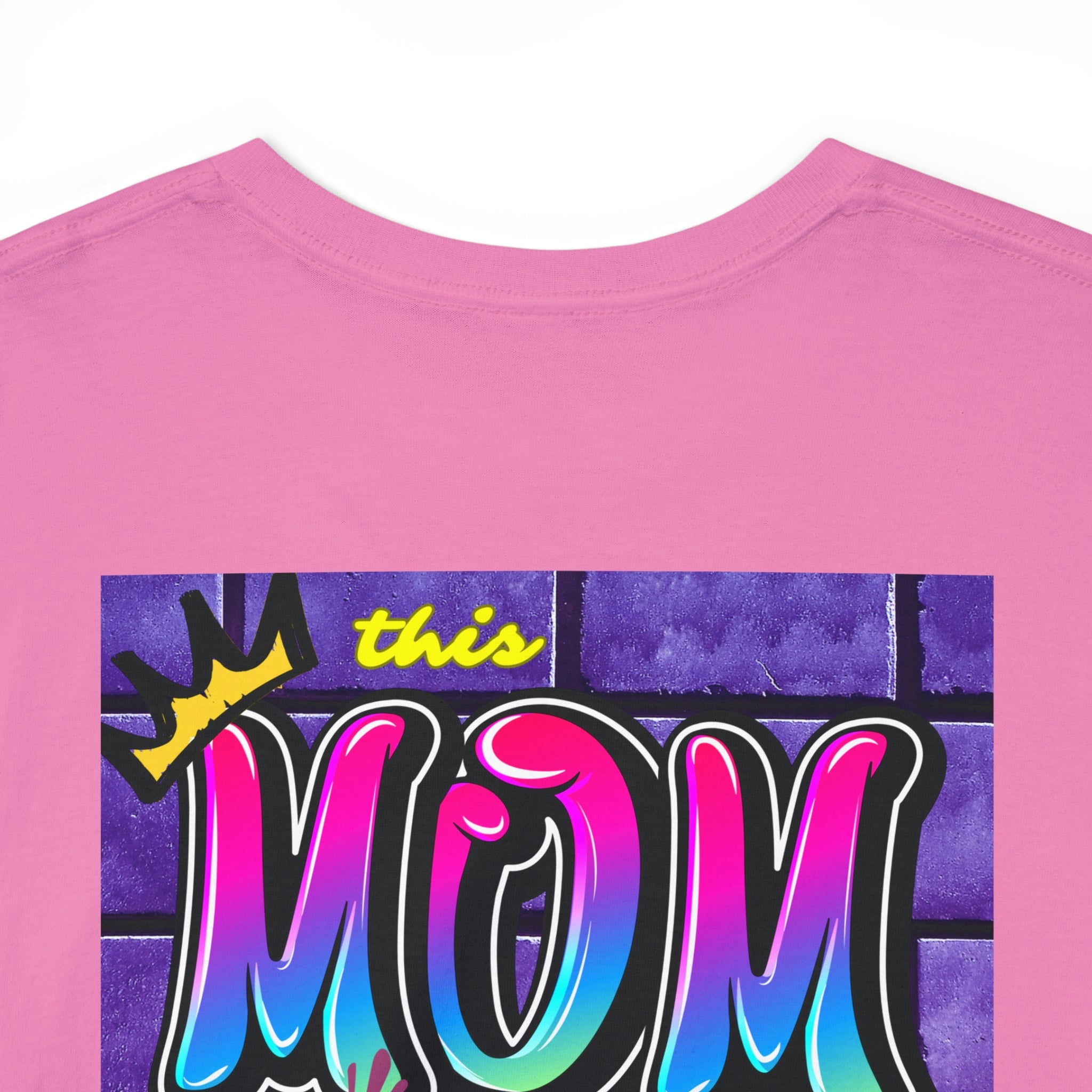 This MOM IS DA DOMB - 90s Retro - Heavy T-Shirt