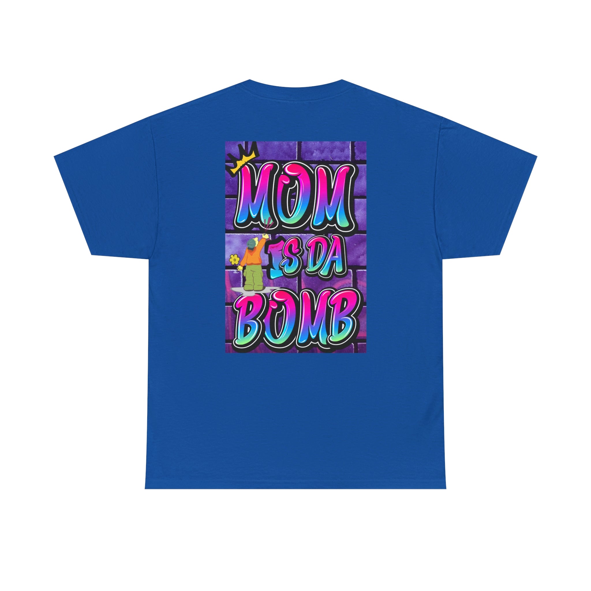 MOM IS DA DOMB - 90s Retro - Heavy T-Shirt