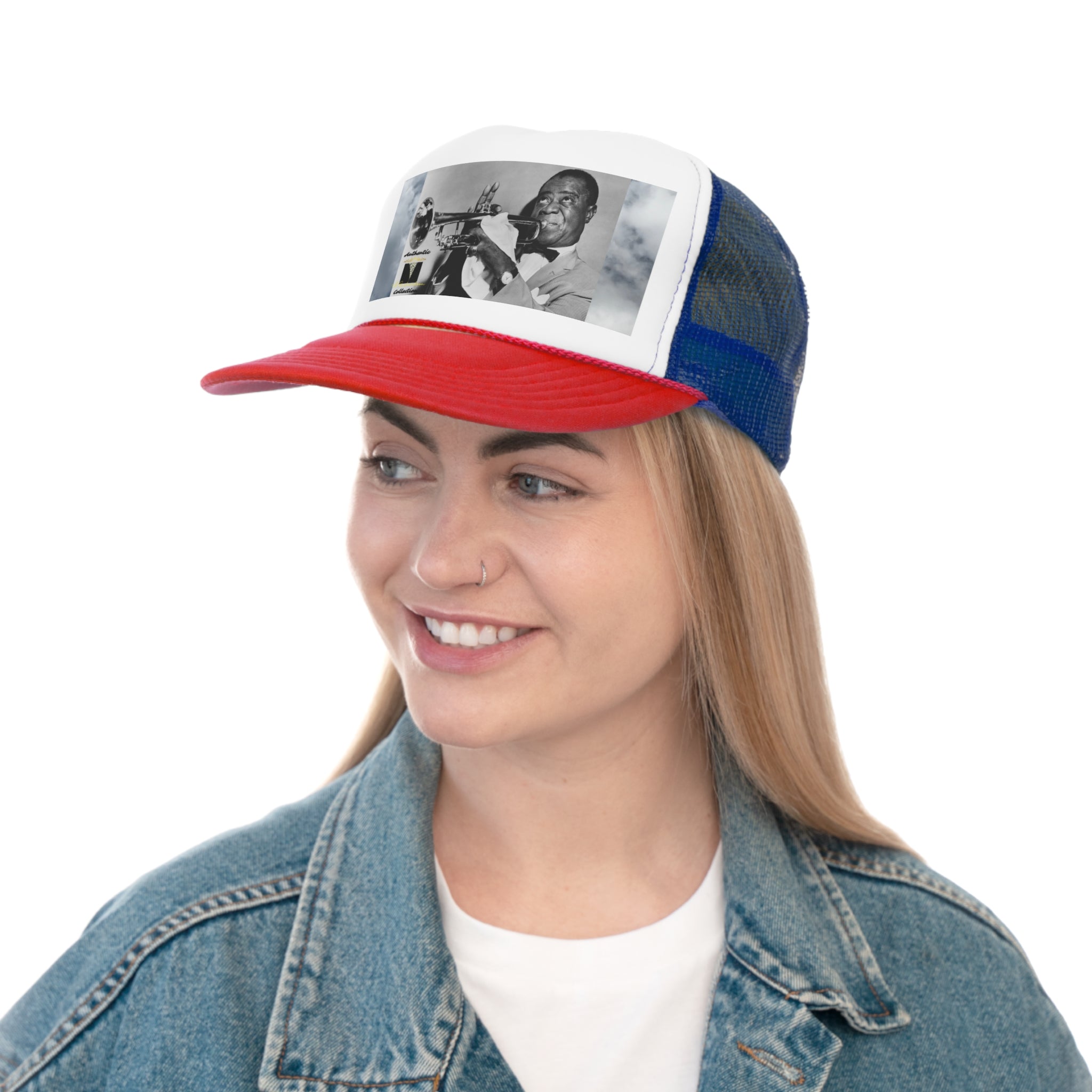 Rich Vibes Vintage King Louis Armstrong - Trucker Hat