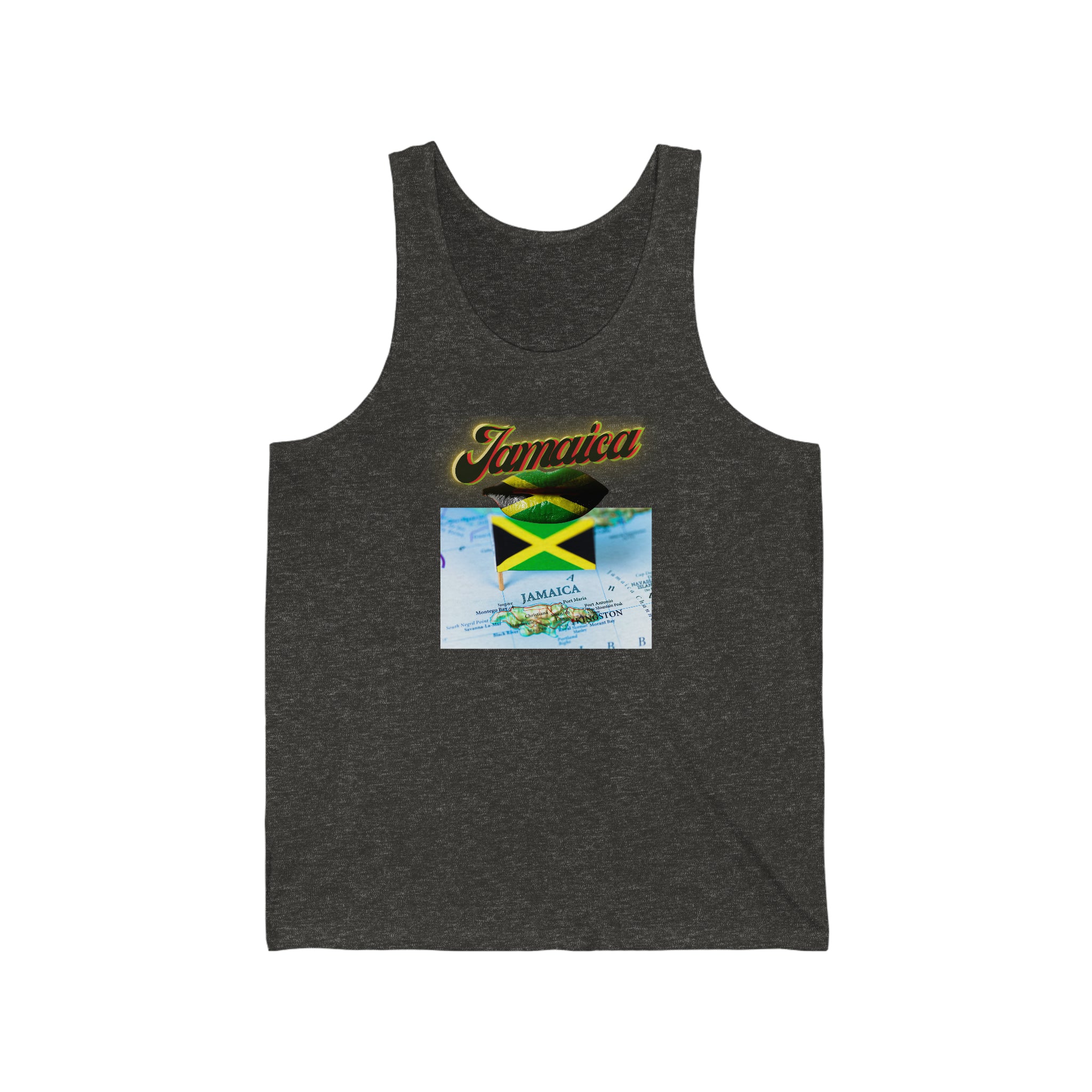 Vineyard Vibes Map Jamaica Road Jersey Tank