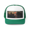 Rich Vibes Brand Of The Brave Sea Sunset Vibes Print - Trucker Hat