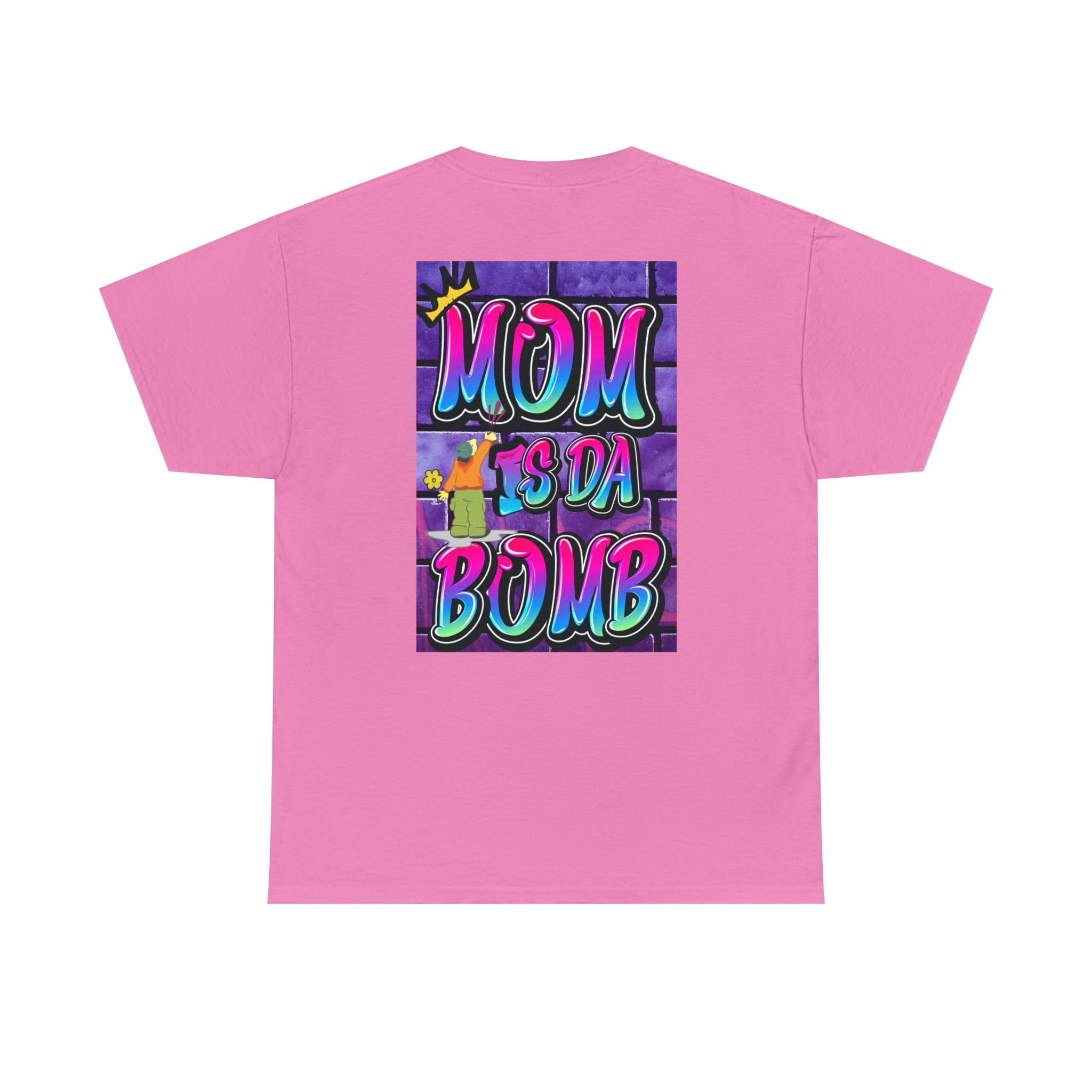 MOM IS DA DOMB - 90s Retro - Heavy T-Shirt