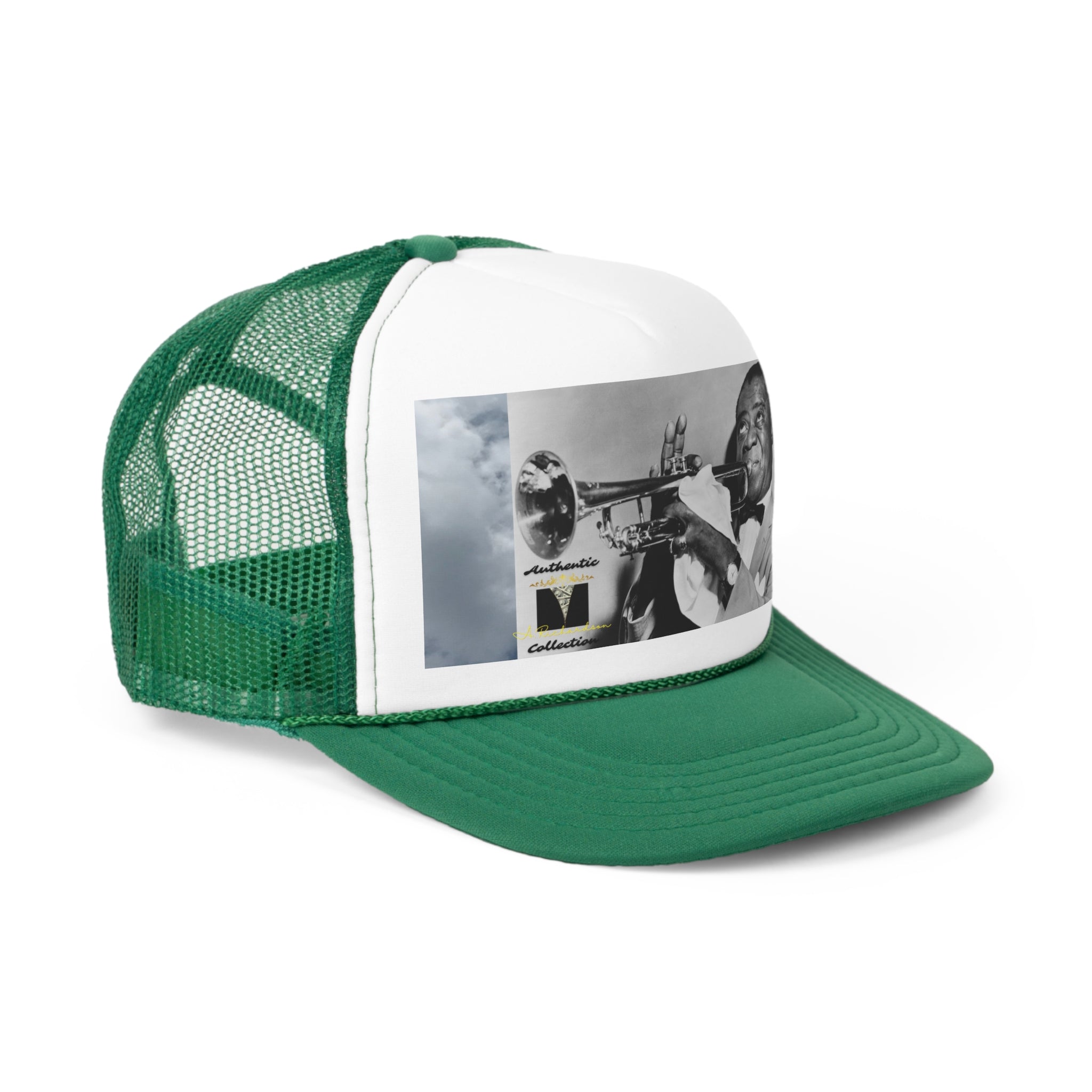Rich Vibes Vintage King Louis Armstrong - Trucker Hat