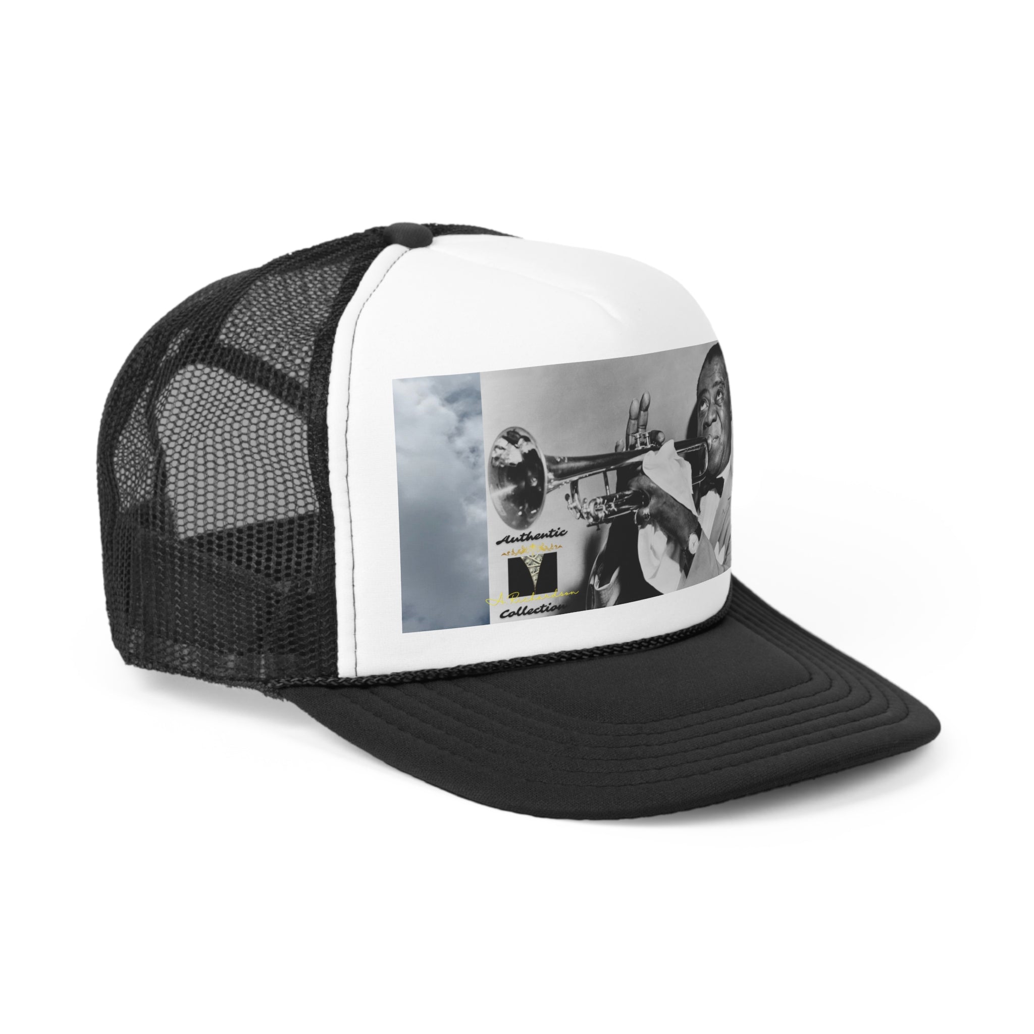Rich Vibes Vintage King Louis Armstrong - Trucker Hat