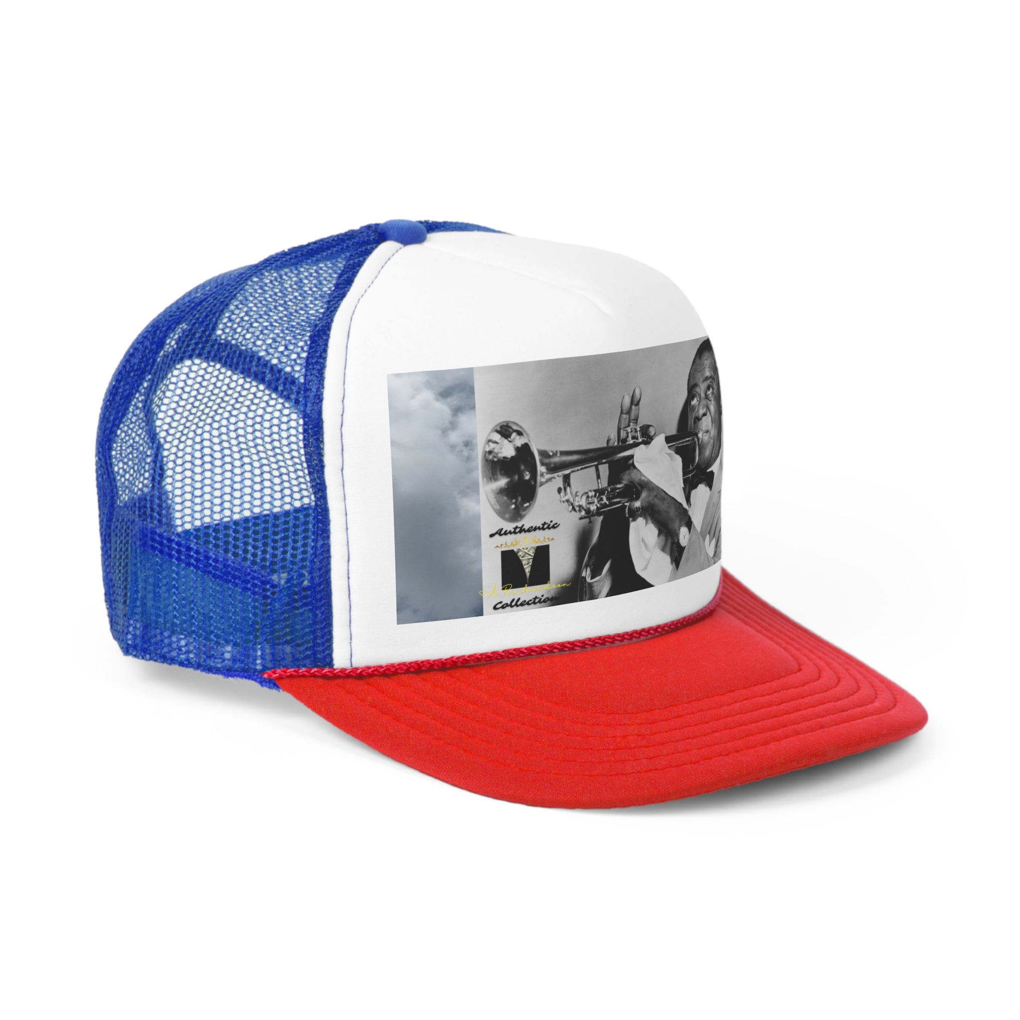 Rich Vibes Vintage King Louis Armstrong - Trucker Hat