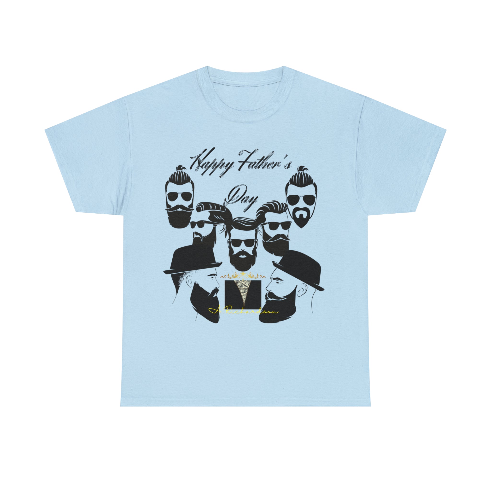 Rich Vibes Brand Of The Brave Happy Father's Day  - Heavy T-Shirt