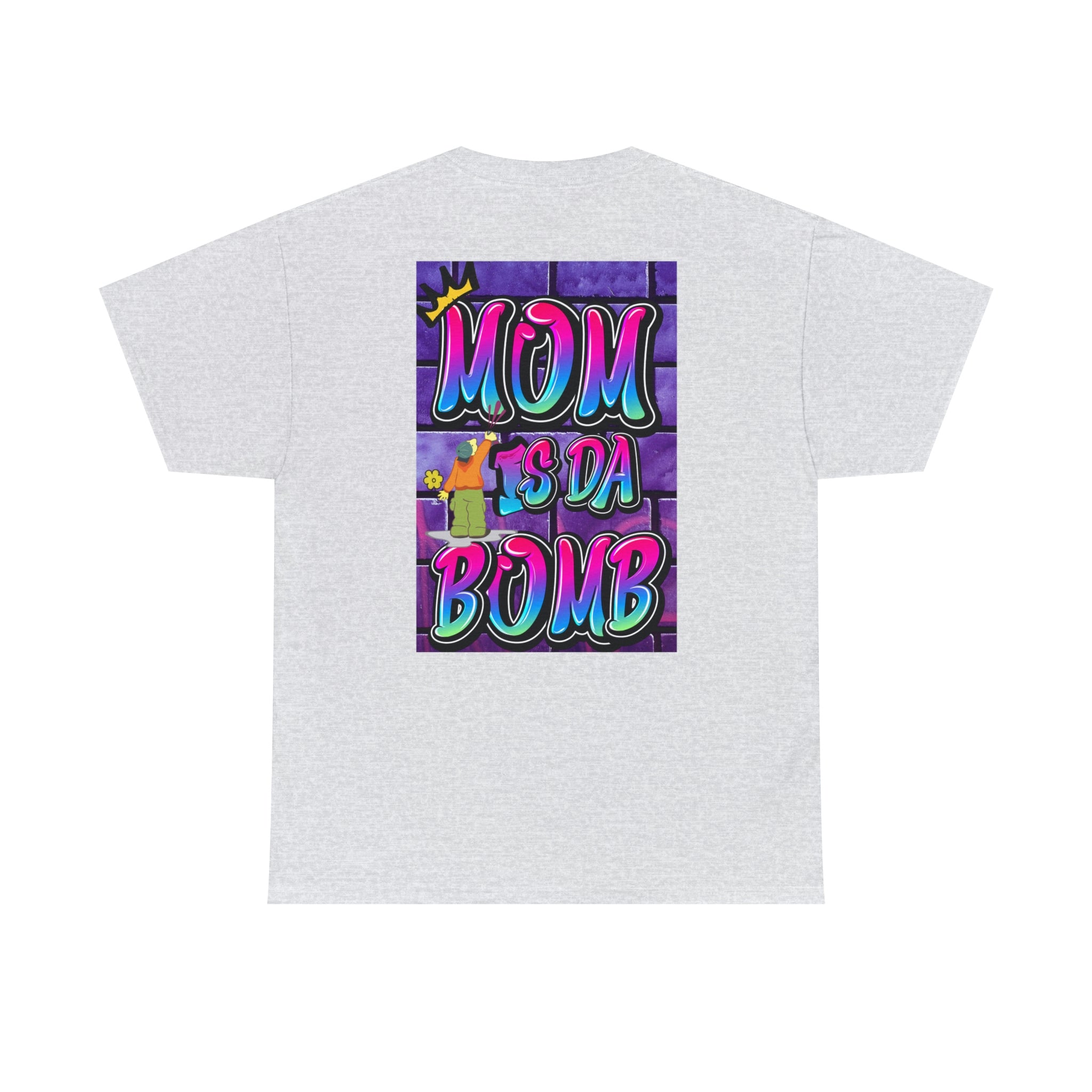 MOM IS DA DOMB - 90s Retro - Heavy T-Shirt