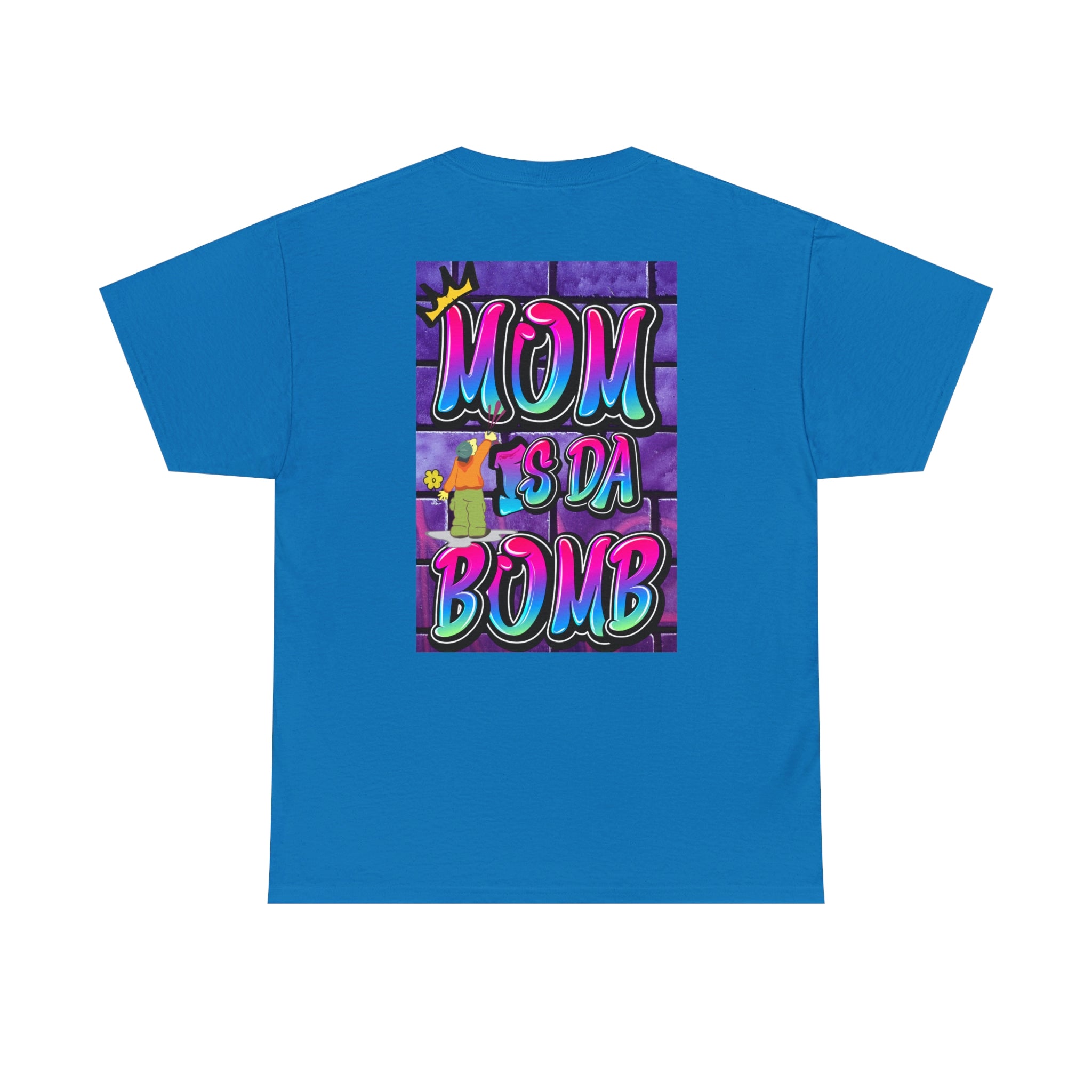 MOM IS DA DOMB - 90s Retro - Heavy T-Shirt