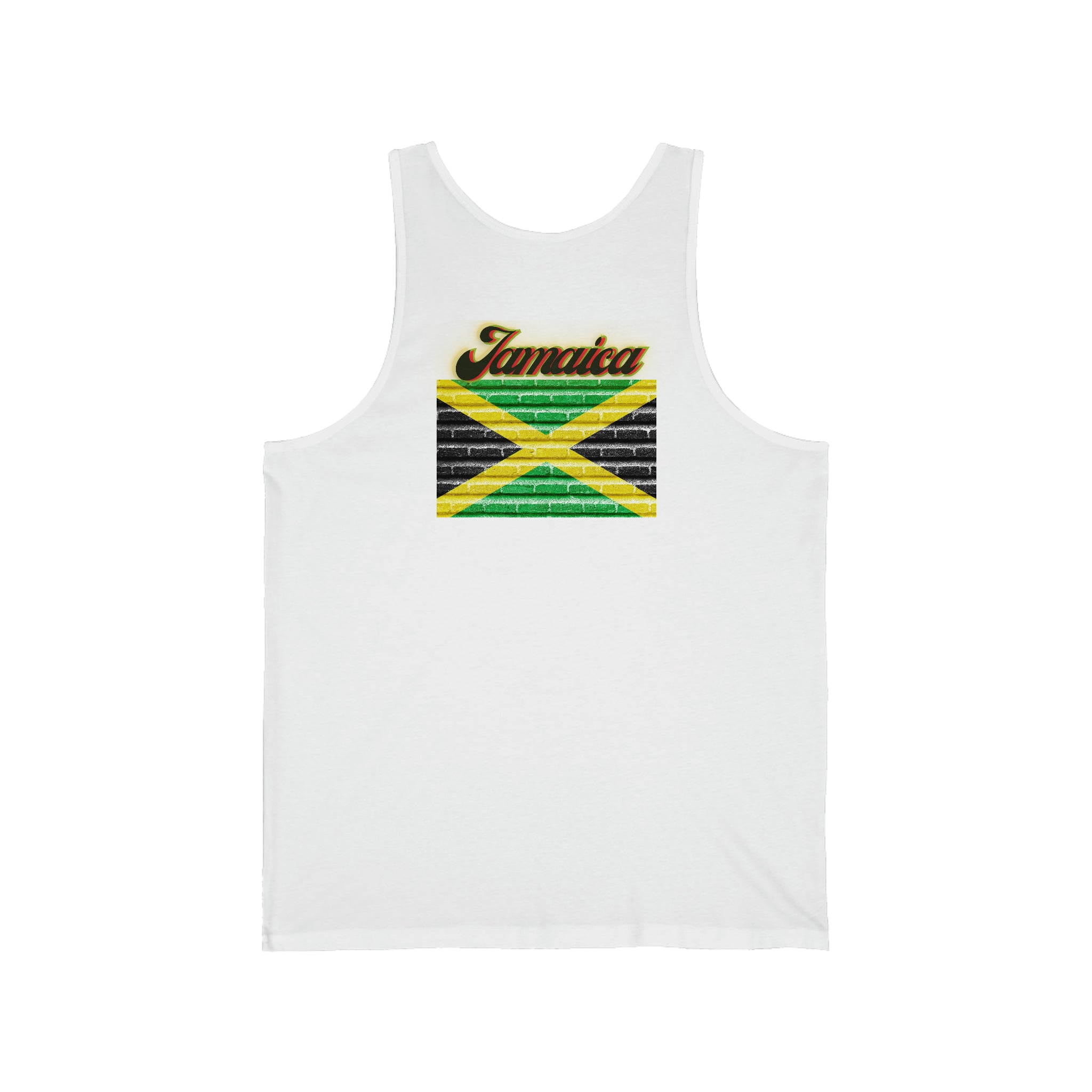 Rich Vibes Island Jamaica Flag - Jersey Tank