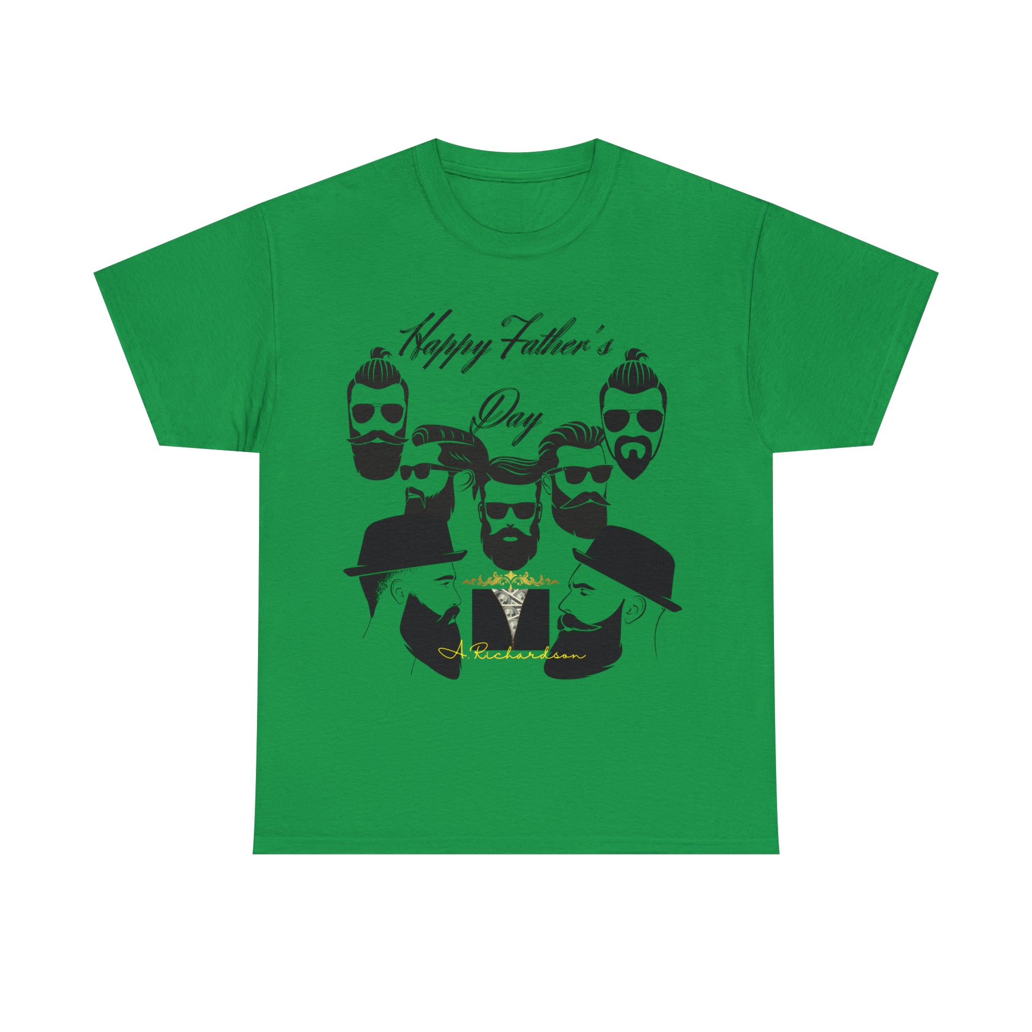 Rich Vibes Brand Of The Brave Happy Father's Day  - Heavy T-Shirt