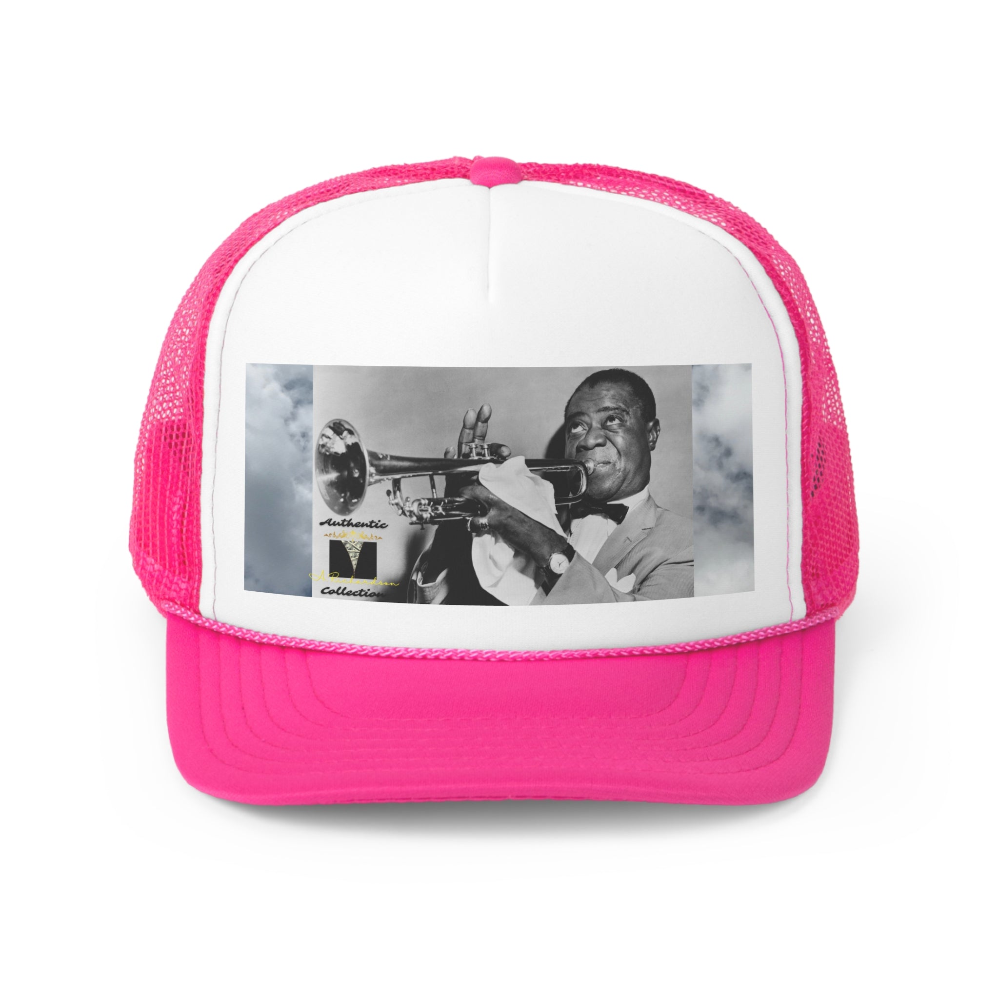 Rich Vibes Vintage King Louis Armstrong - Trucker Hat