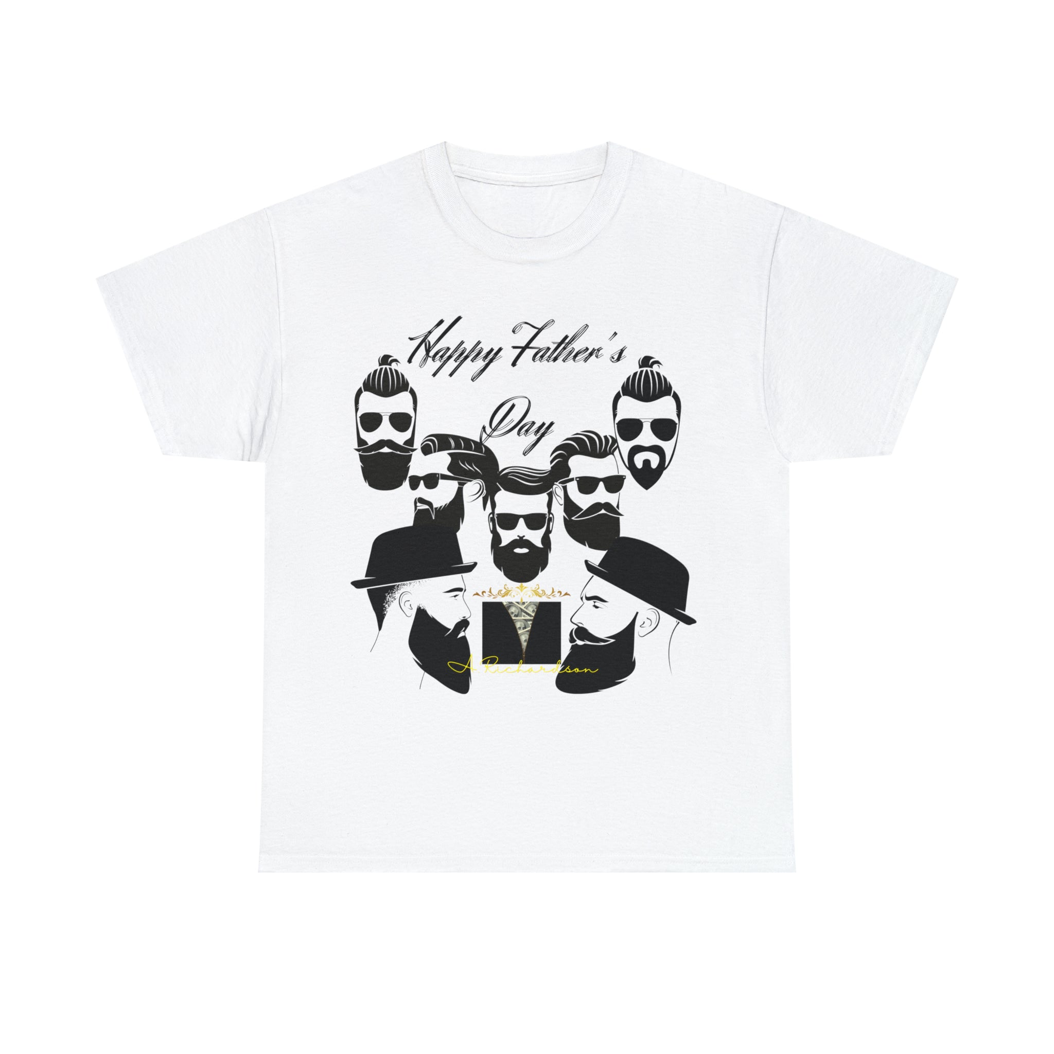 Rich Vibes Brand Of The Brave Happy Father's Day  - Heavy T-Shirt