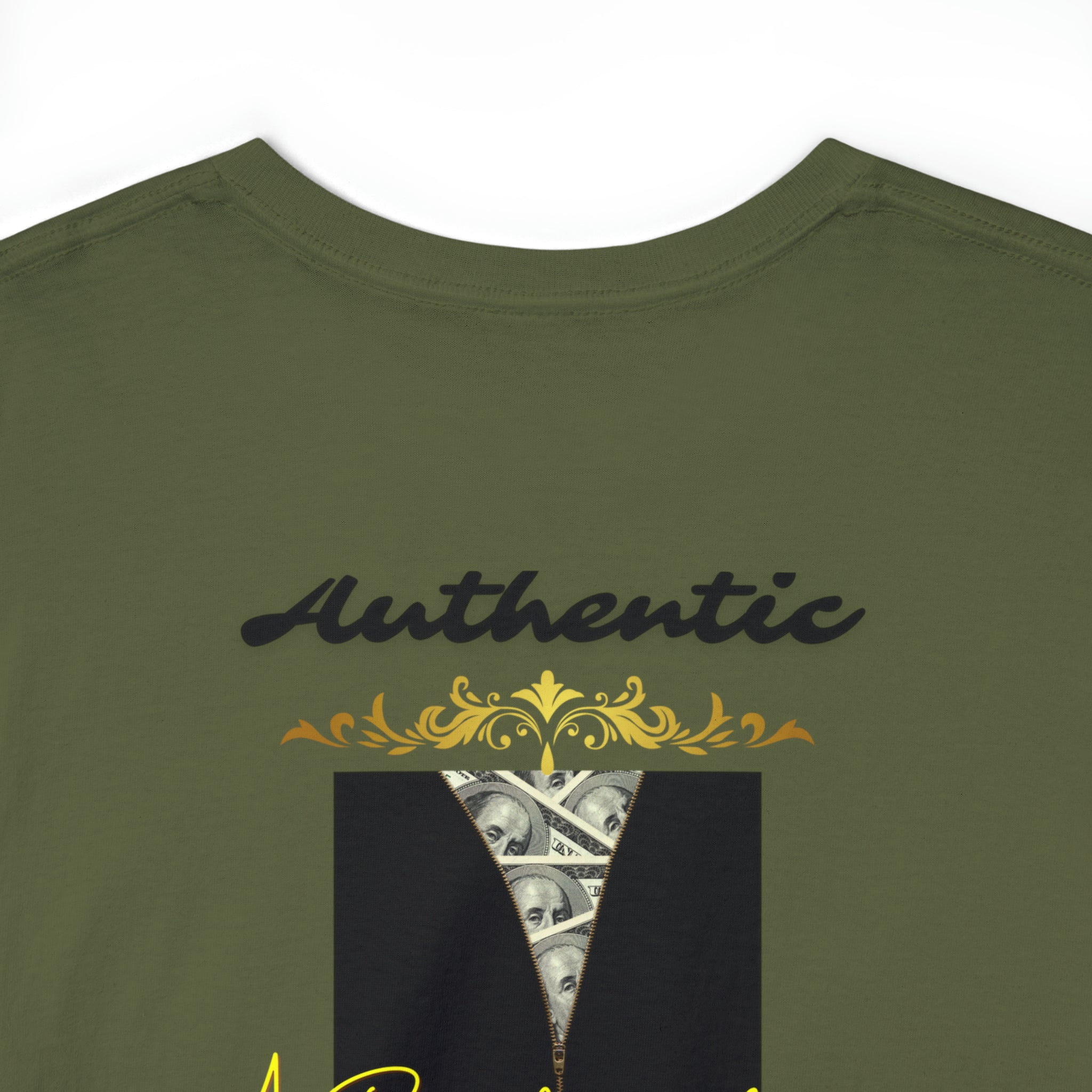 RV My Dad Is My Hero Authentic Signature Happy Father's Day  - Heavy T-Shirt