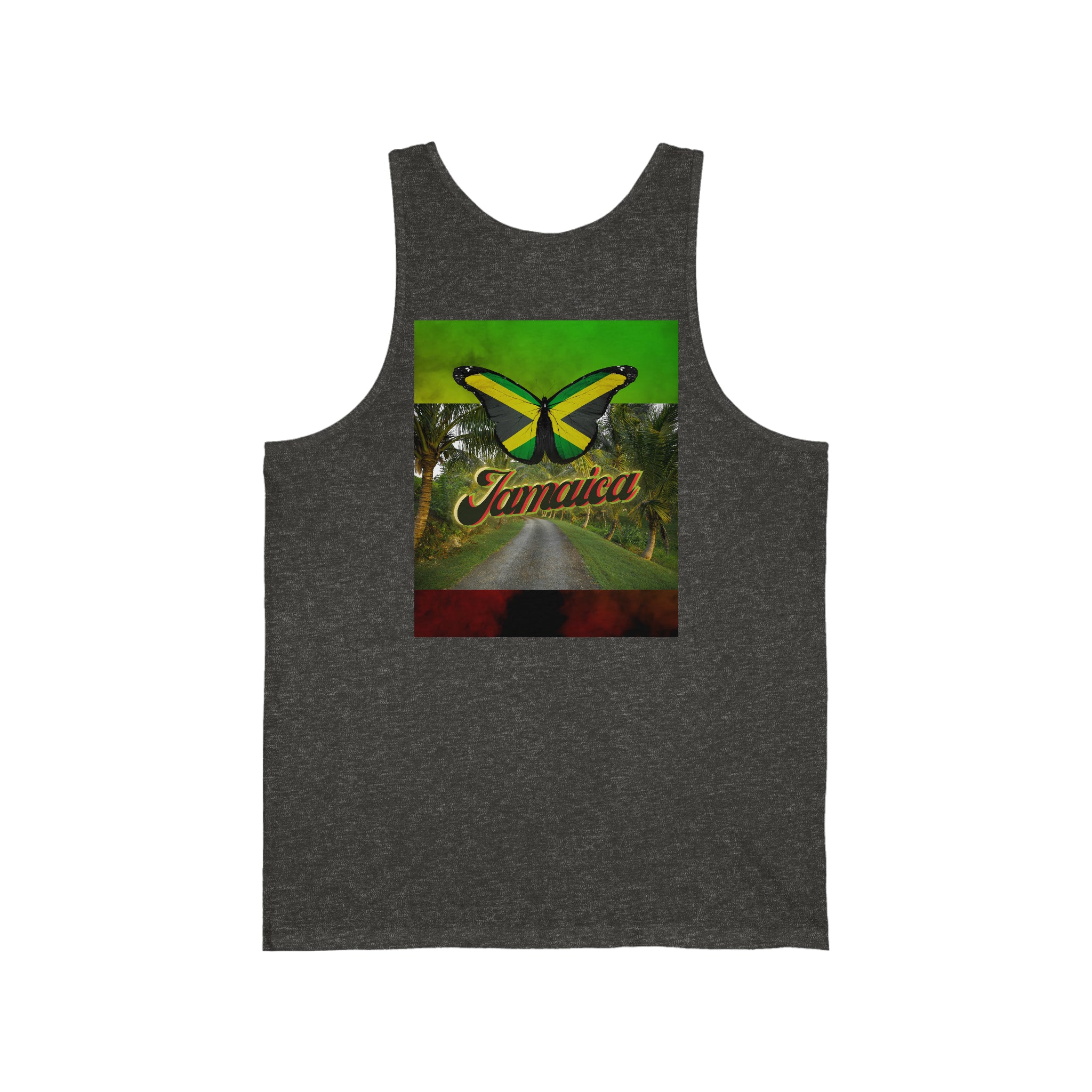 Vineyard Vibes Map Jamaica Road Jersey Tank