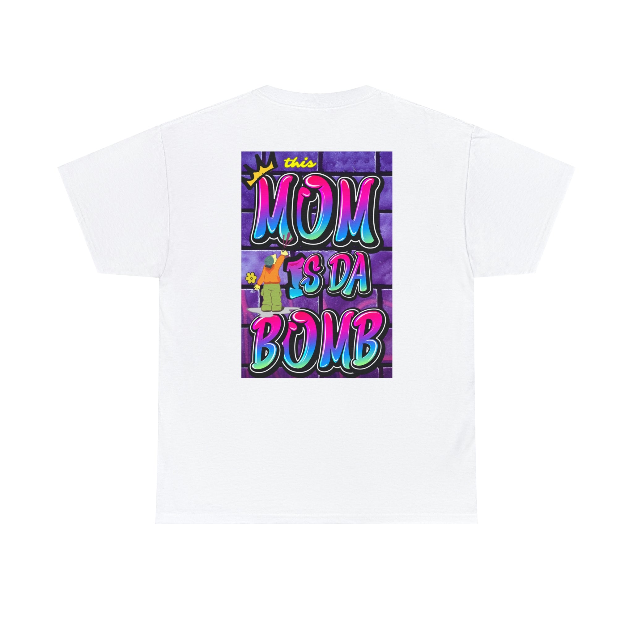 This MOM IS DA DOMB - 90s Retro - Heavy T-Shirt