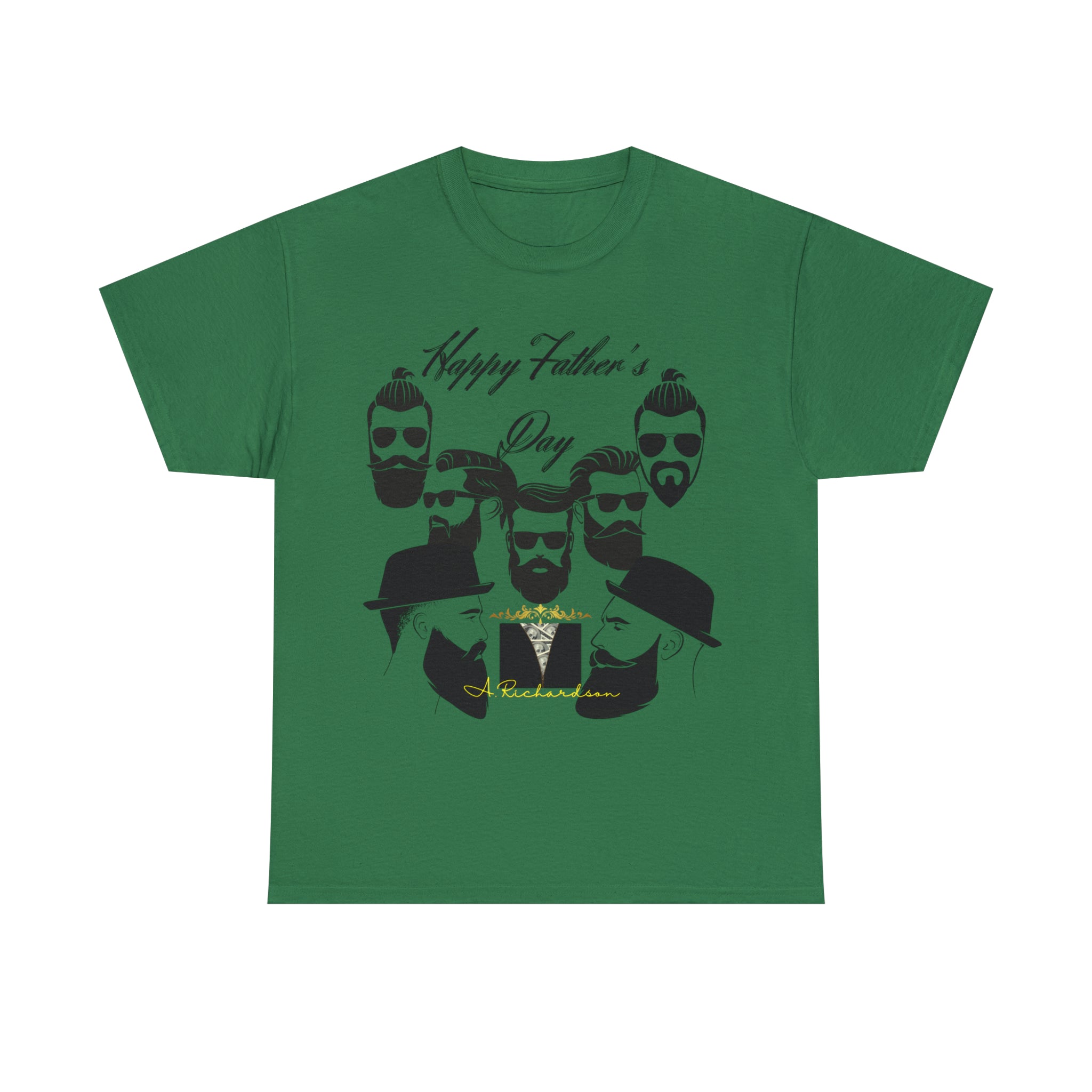 Rich Vibes Brand Of The Brave Happy Father's Day  - Heavy T-Shirt