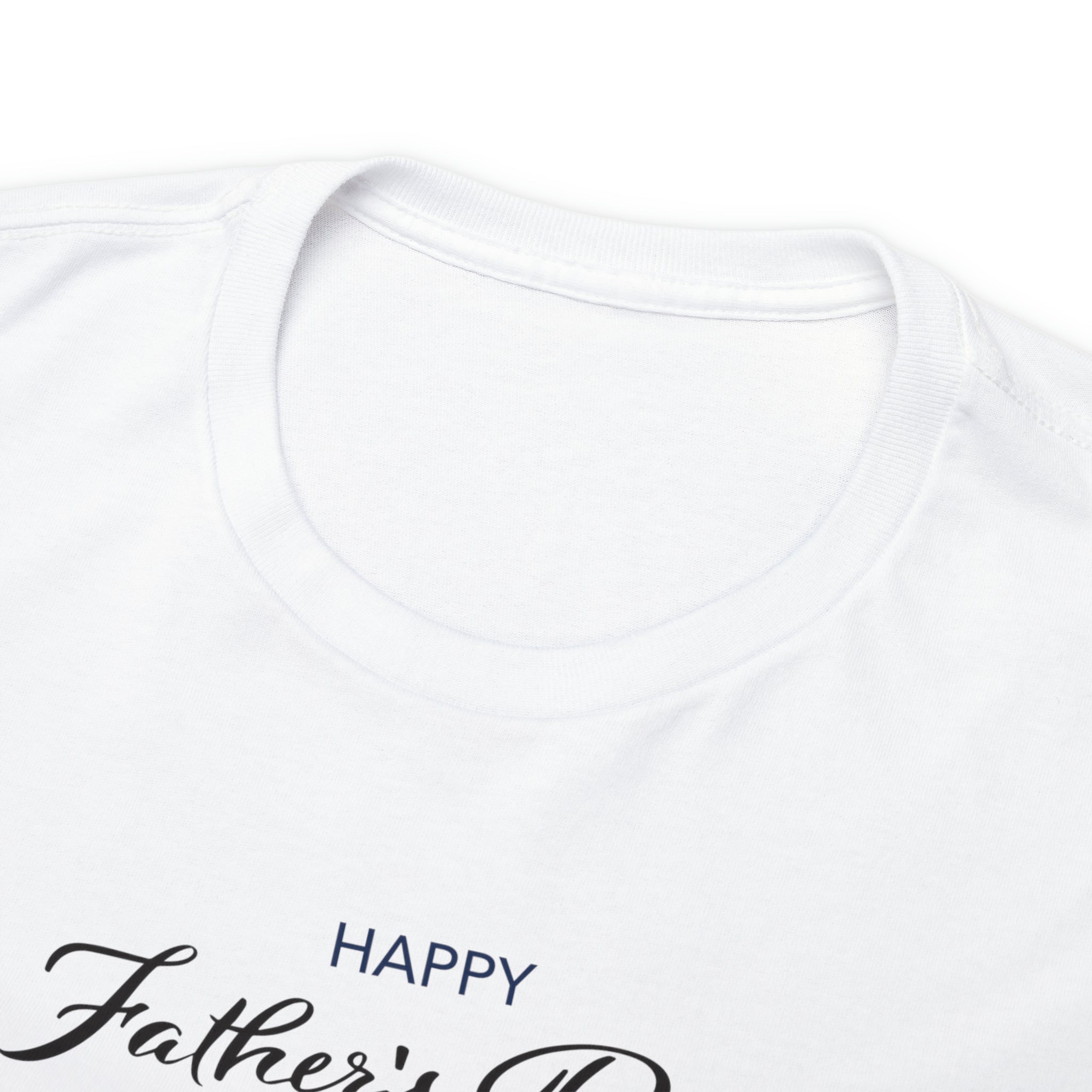 RV My Dad Is My Hero Authentic Signature Happy Father's Day  - Heavy T-Shirt