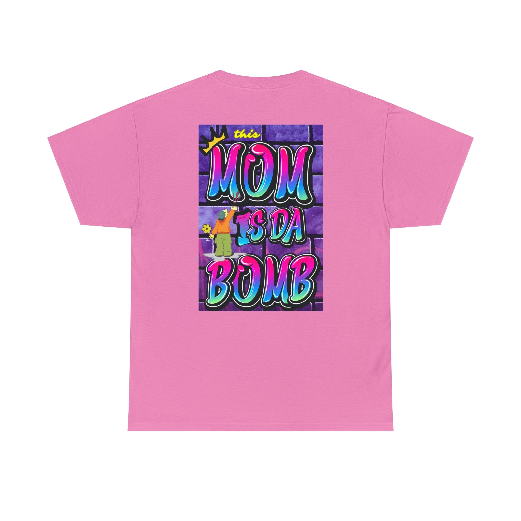 This MOM IS DA DOMB - 90s Retro - Heavy T-Shirt