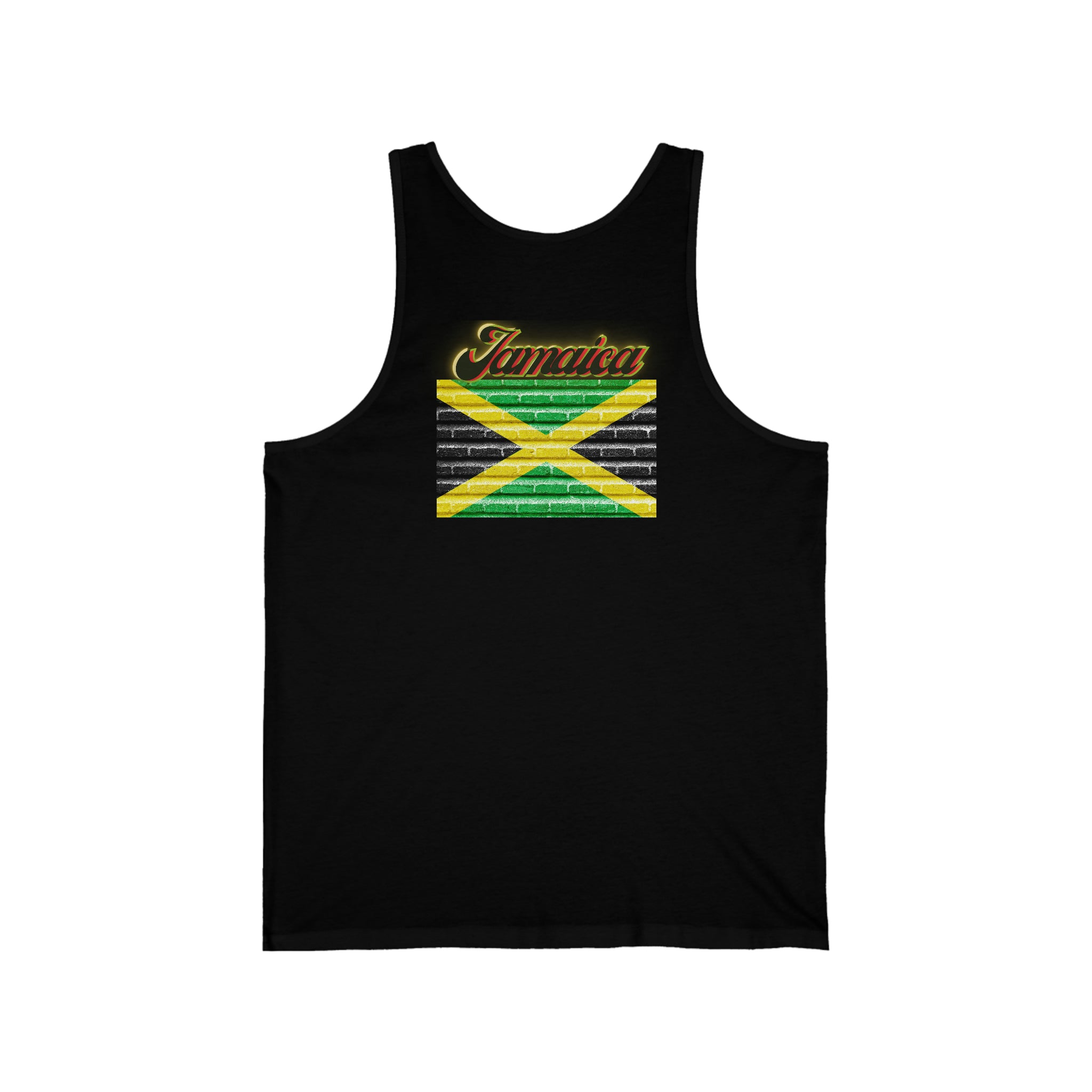 Rich Vibes Island Jamaica Flag - Jersey Tank