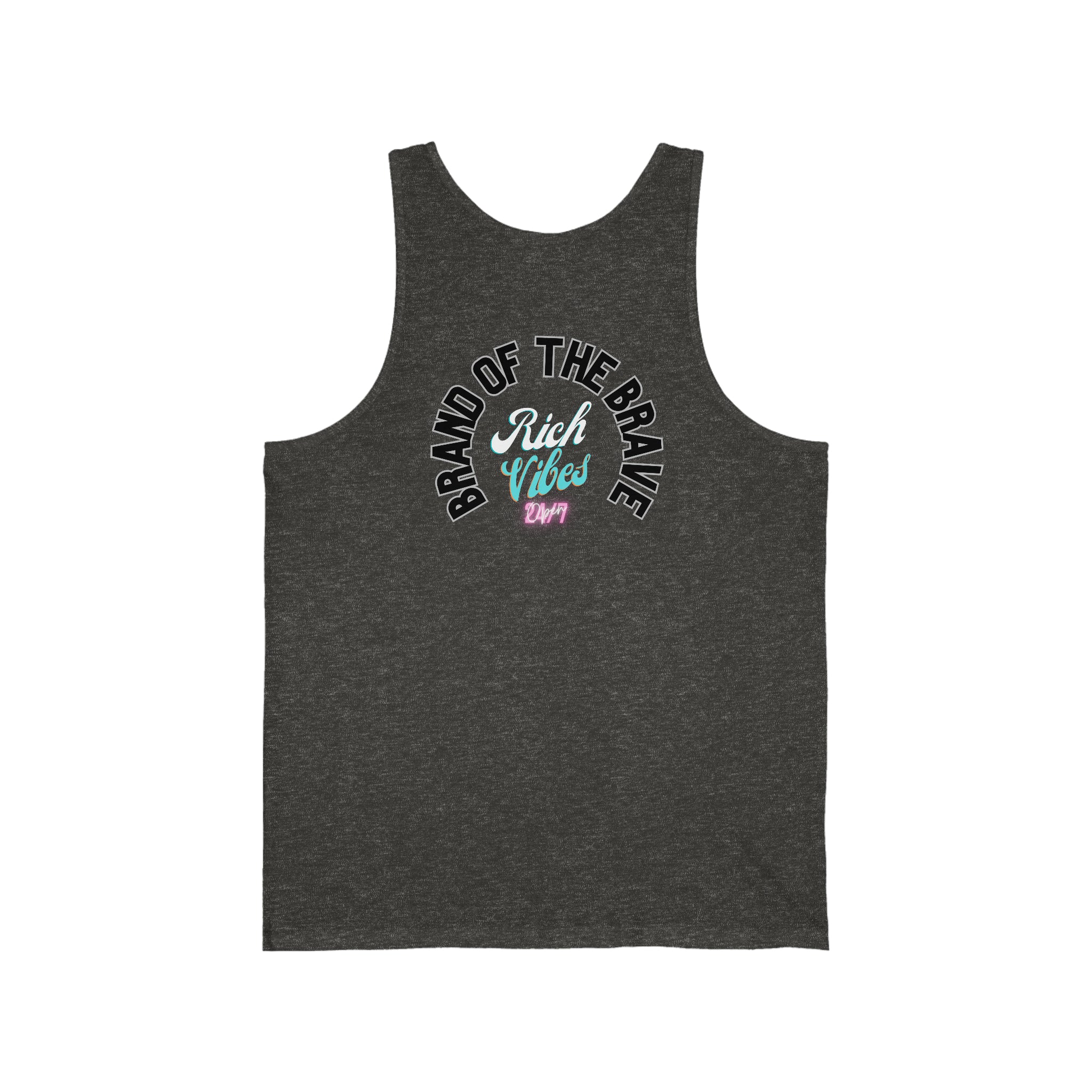 Rich Vibes Windy Palms White Motor Sport - Jersey Tank