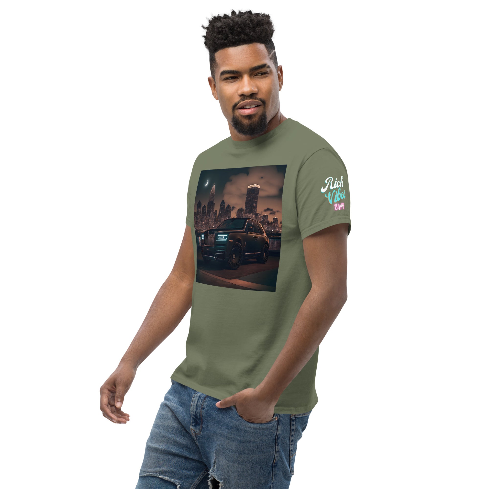 Rich Vibes RR Brand Of The Brave Back - Heavy T-Shirt